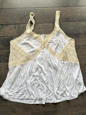 Anthropologie Deletta Lace Tank